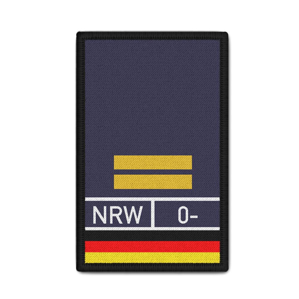 Patch Wasserschutzpolizei Polizeimeister WPM Schulterklappe 9,8x6cm #30863