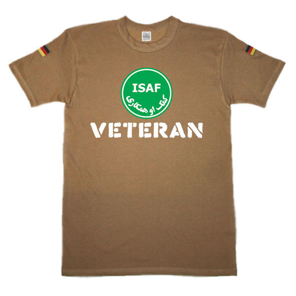 BW tropics ISAF veteran soldier war veteran crest tropical shirt # 14481