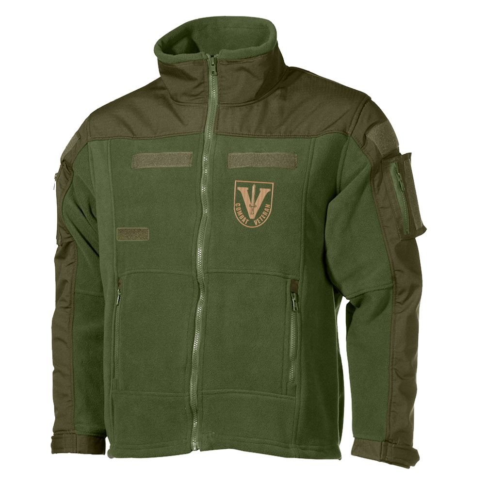 Fleece Jacke Combat Veteran e.V #47160
