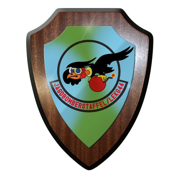 Wappenschild / Wandschild -Leichtes Kampfgeschwader LEKG 44 Leipheim #9640