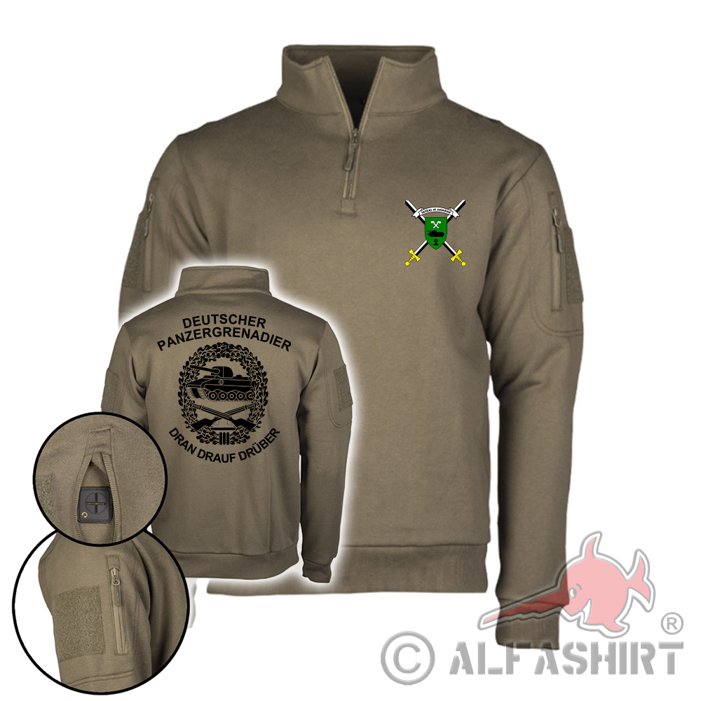 Tactical Sweatshirt PzGrenLehrBtl 92 Panzergrenadierlehrbataillon #38721