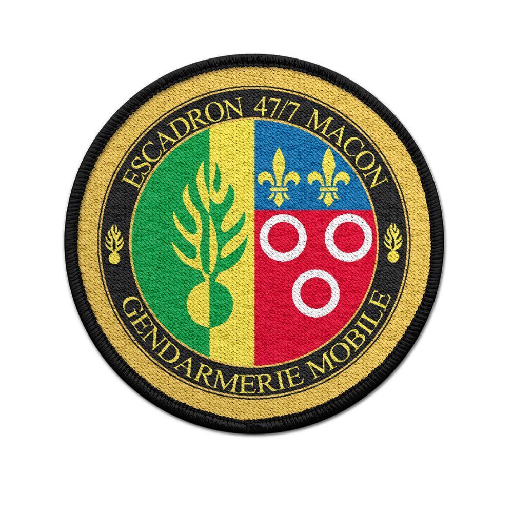 Patch EGM 47-7 Macon Escadron de Gendarmerie Mobile Frankreich #33970