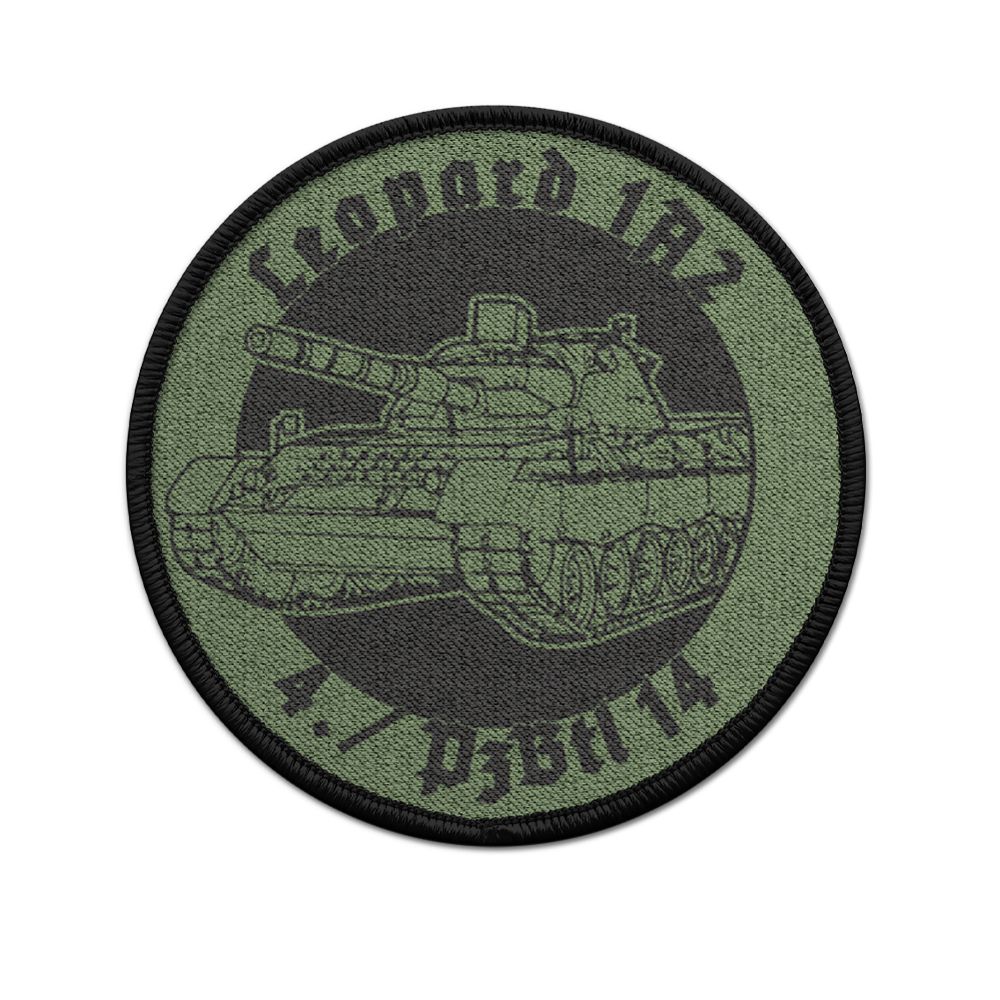 Patch 4 PzBtl 14 Leopard 1A2 Panzer-Bataillon Bundeswehr Kompanie #35080