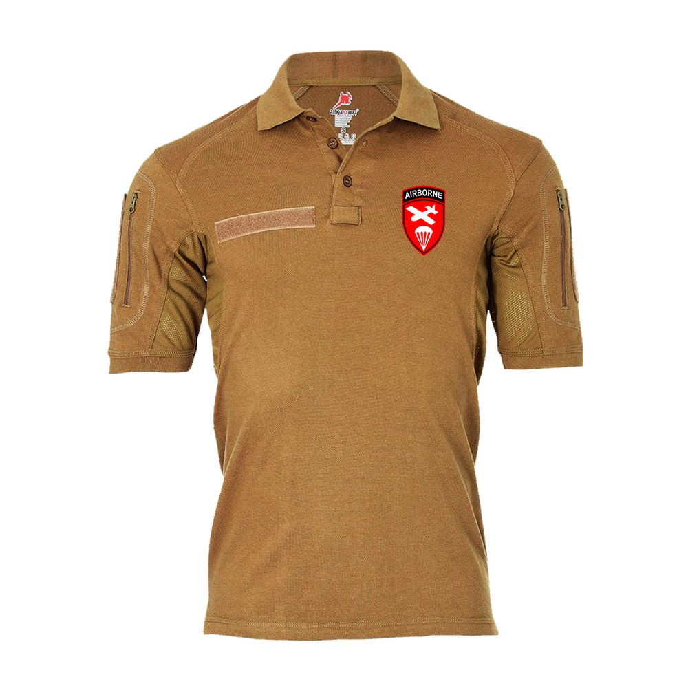 Tactical polo shirt Alfa Airborne Division Army Parachute Hunter # 19400