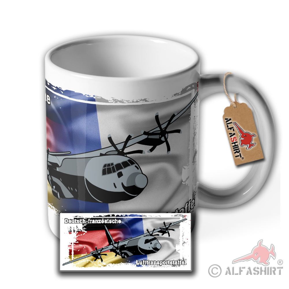 Tasse C130J Herkules Évreux Frachtflugzeug 356 Geschwader Hercules #30760