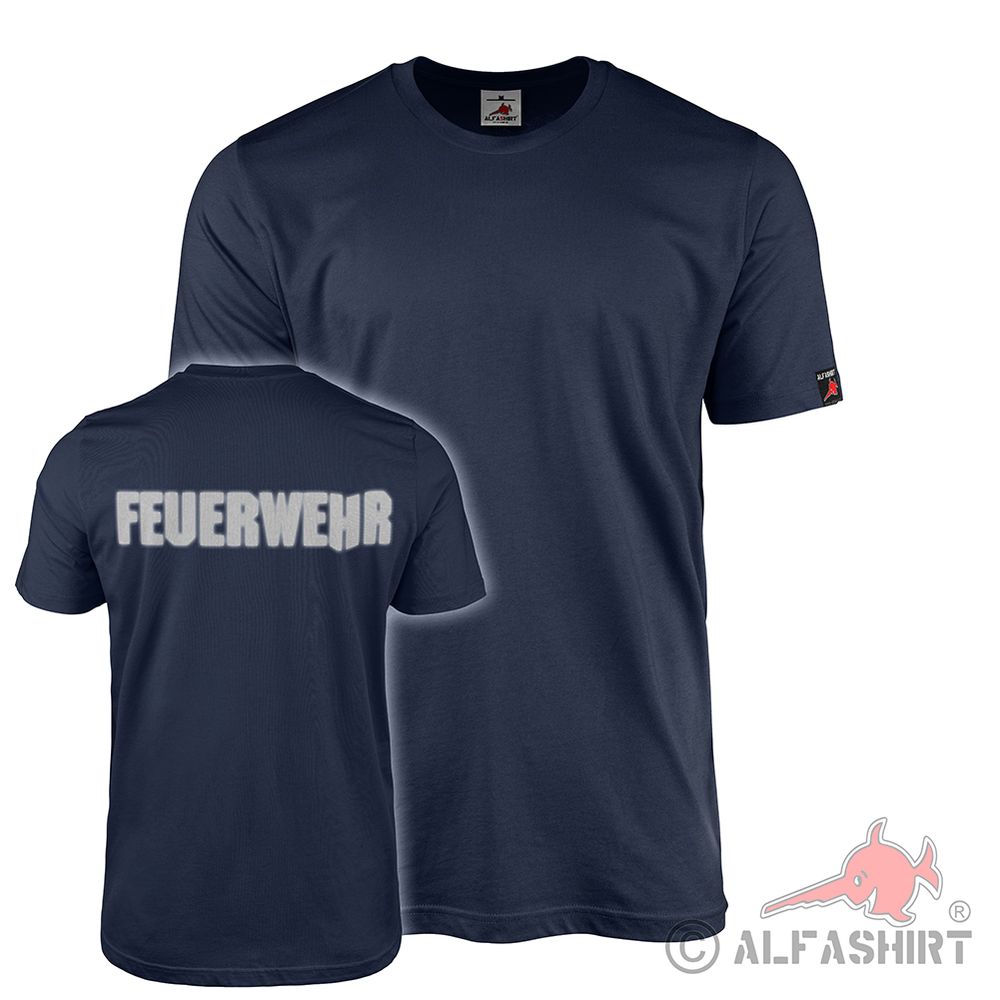 Volunteer fire brigade use professional fire brigade local group extinguishing train T-Shirt # 41166