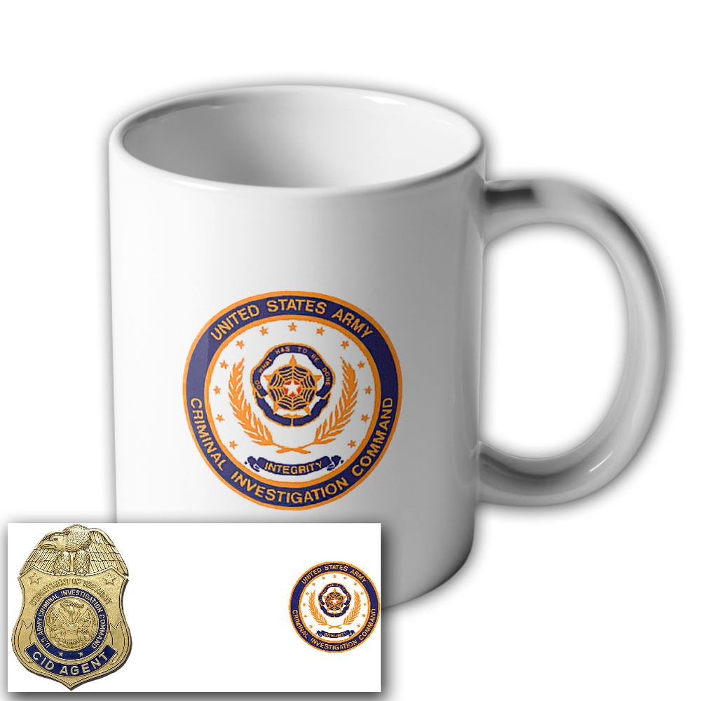 Tasse USACIDC United States Army Criminal Investigation Command CID #21679