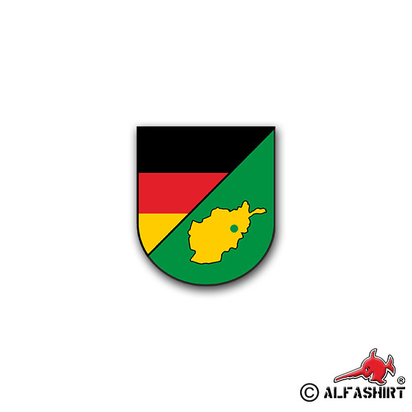 Sticker DtEinsKtgt ISAF Einsatzkontigent Einsatzverband 7x6cm A1470