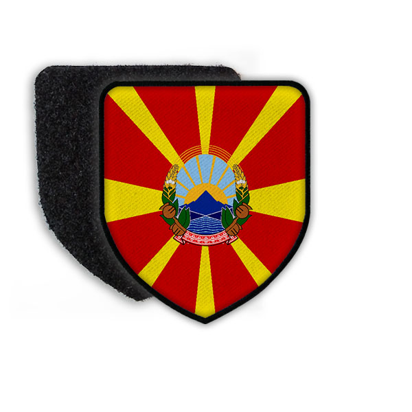 Patch Landespatch Mazedonien Skopje Ivanov Zoran Zaev Korn Sonne Wasser #21945