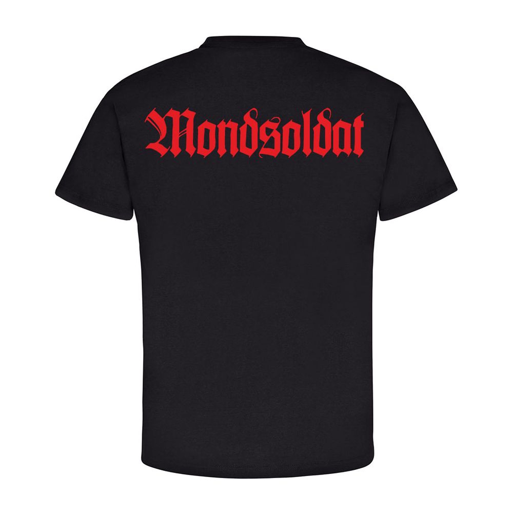 Mondsoldat Iron Cross Haunebu Flugscheibe Sky Soldat Gasmaske - T Shirt #4633