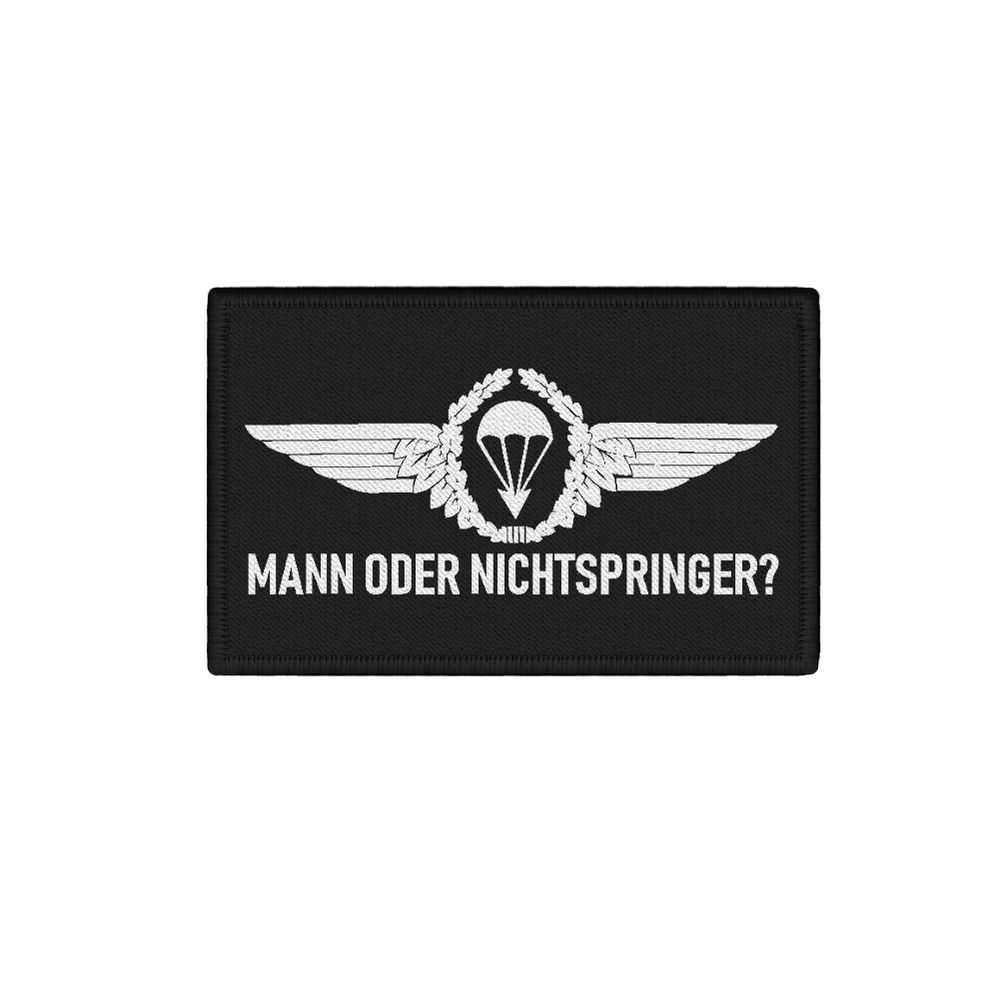 Patch man or non-jumper Luftwaffe parachutist 7,5x4,5cm # 30319
