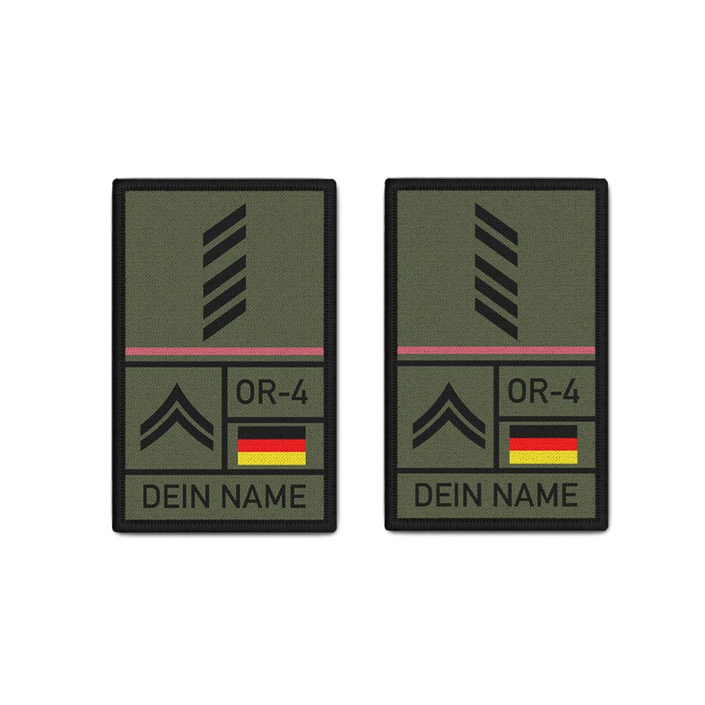 Rank Patch 9,8x6cm 2er Set OStGefr Litze Rosa #K03689