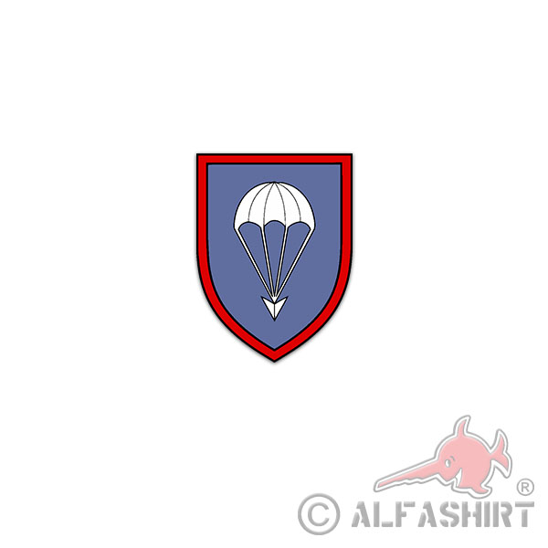 Sticker LLBrig 26 Airborne Brigade Intervention forces Army 5x7cm A2910