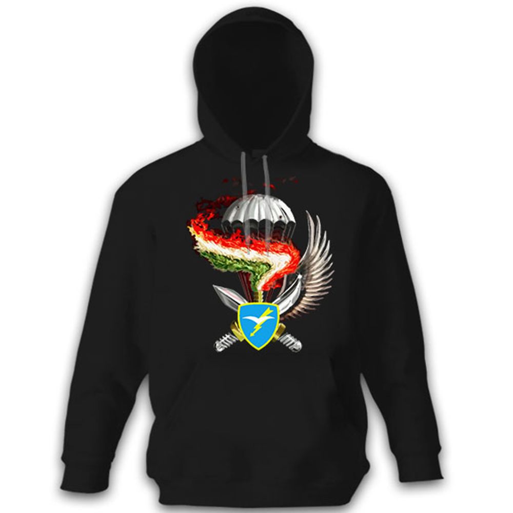 Folgore Italien Fallschirmjäger Militär battaglione Paracadutisti - Hoodie #8174
