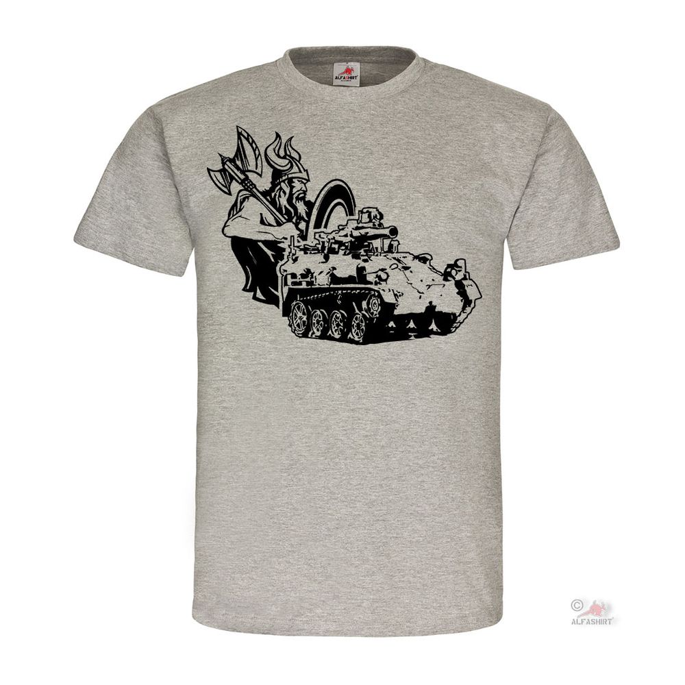 Weasel TOW with Vikings Bw Tank FschJg Airborne Anti-tank T-shirt # 18881