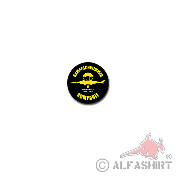 Kampfschwimmer Kompanie Sticker Bundeswehr Marine Special Forces 7x7cm # A4051