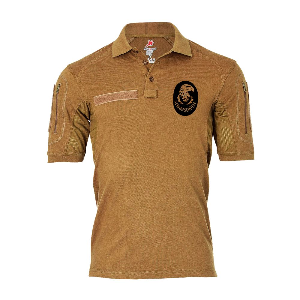 Tactical Poloshirt Alfa Brustabzeichen Scharfschütze Adler Wappen Emblem #19465