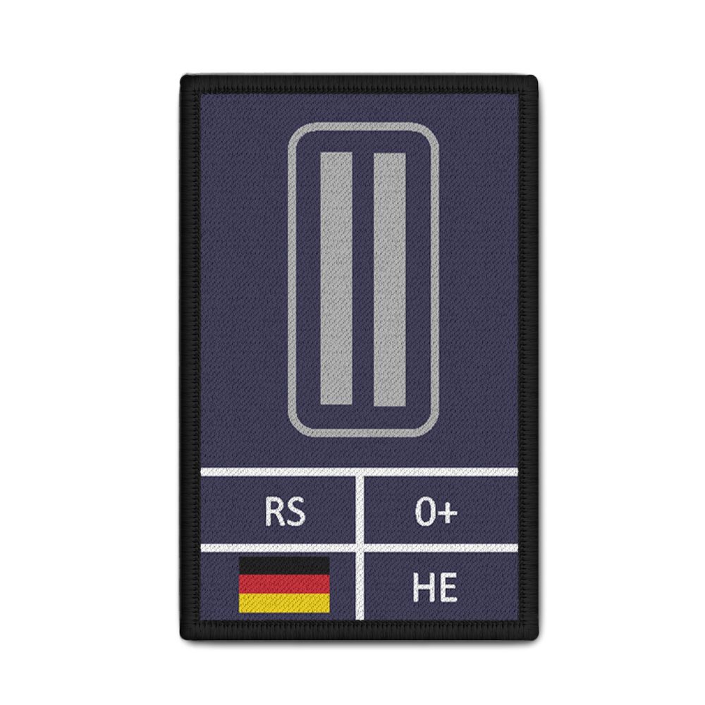 Oberfeuerwehrmann ranked Patch Feuerwehr Hauptfeuerwehrmann 9,8x6cm # 32213