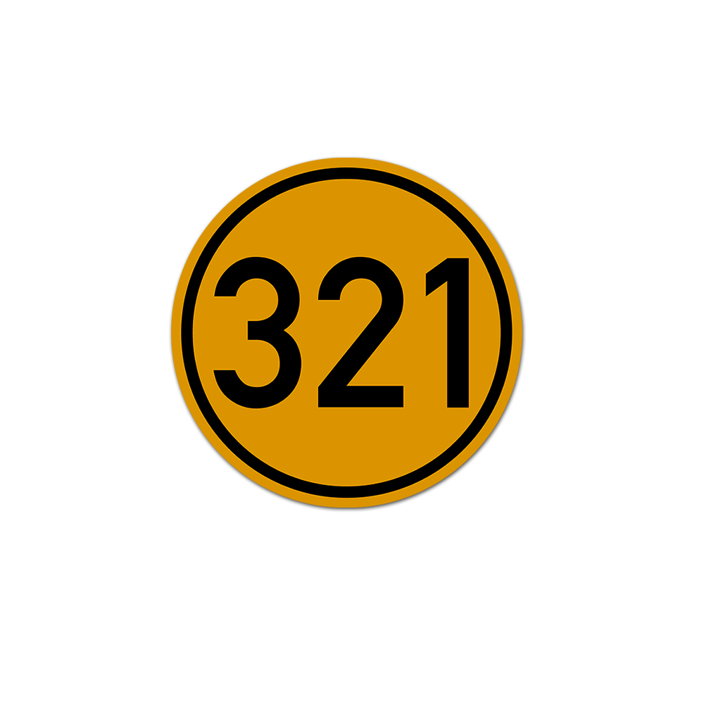 MLC Klasse 321 Bundeswehr Gewichtsklassifizierung Aufkleber 10cm #A6064