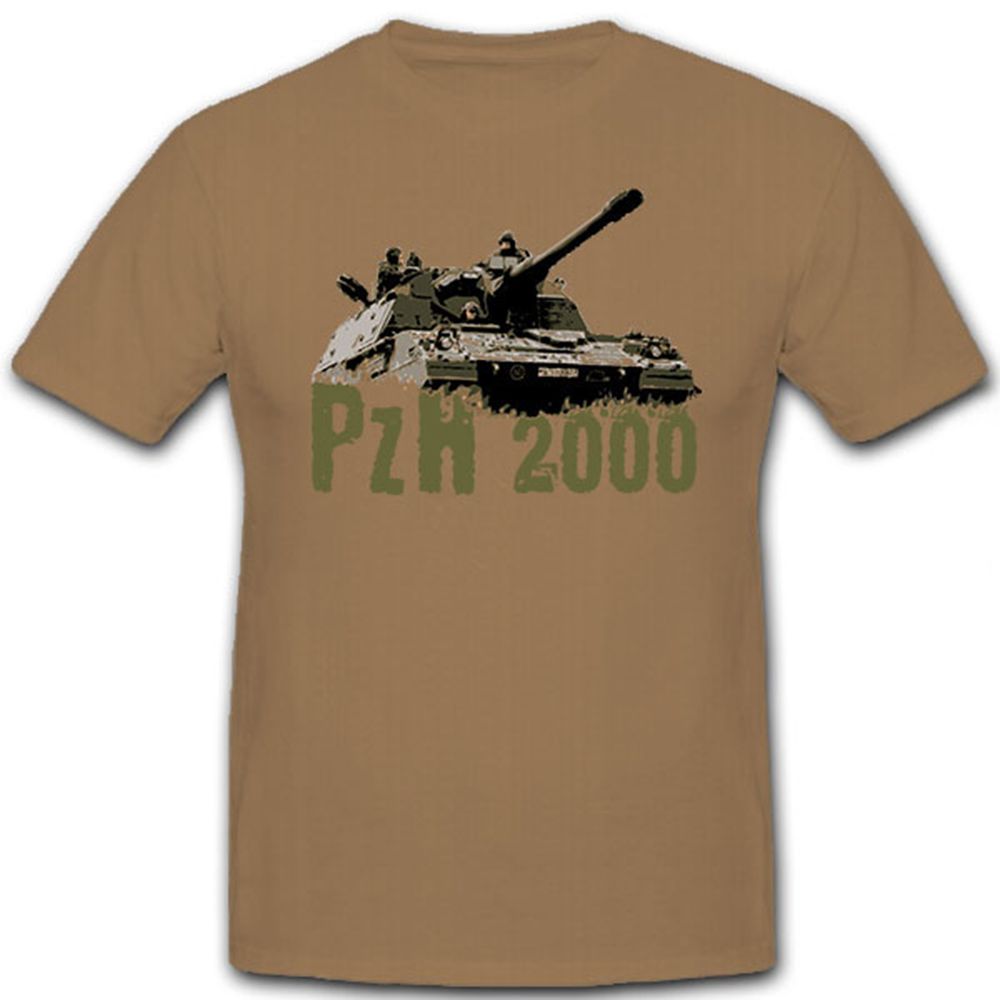 PzH 2000 Bundeswehr Bw Panzerhaubitze Artillerie - T Shirt #8748