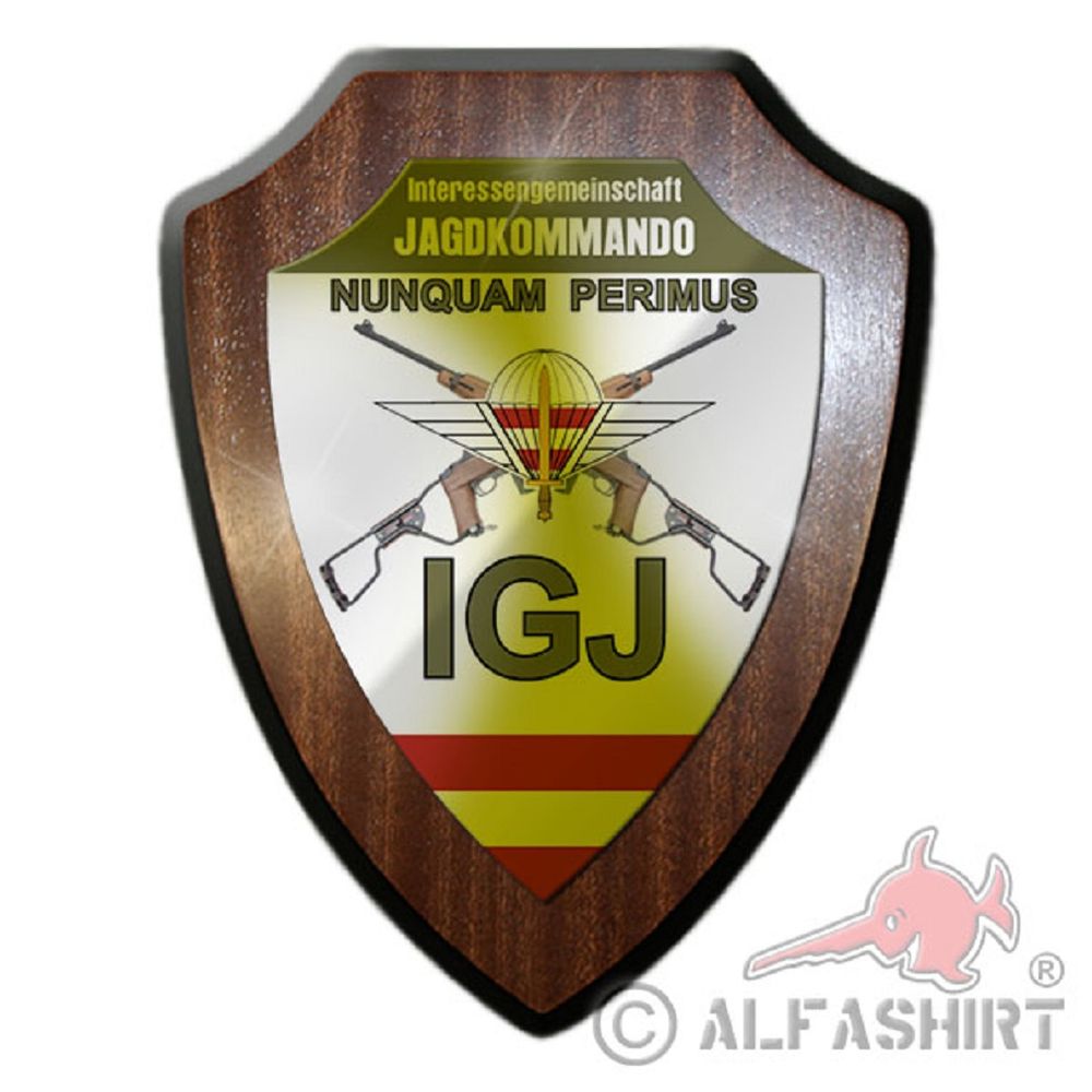 Heraldic shield IGY hunting commando interests Community Austria # 19422