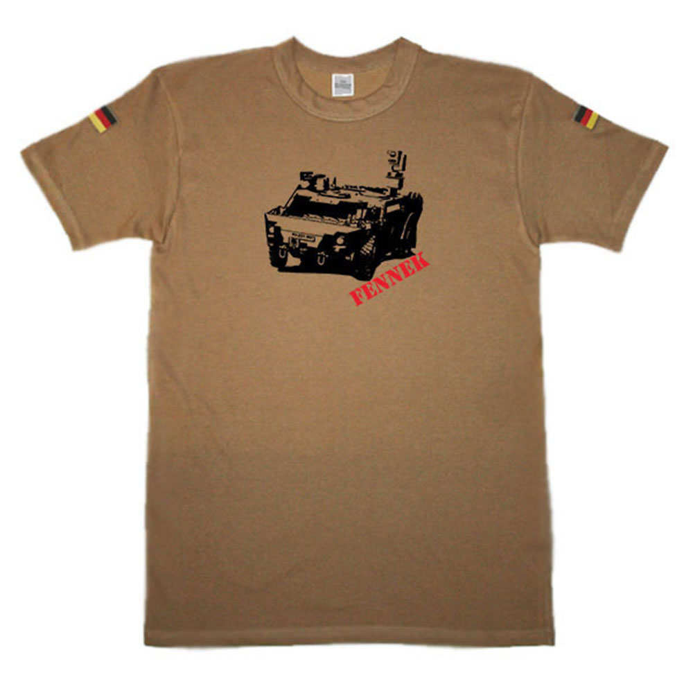 BW Tropen Spähwagen Fennek Panzerspähwagen original Tropenshirt #14773