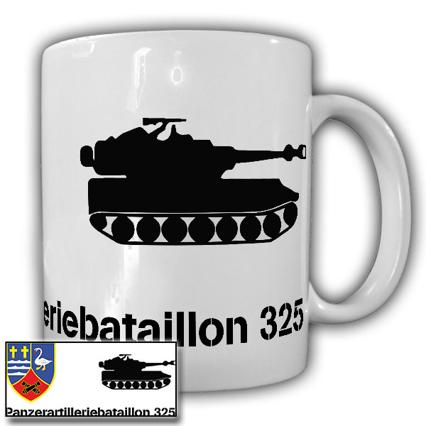 Tasse PzArtBtl 325 Panzerartilleriebataillon Panzer Haubitze M109 #22271