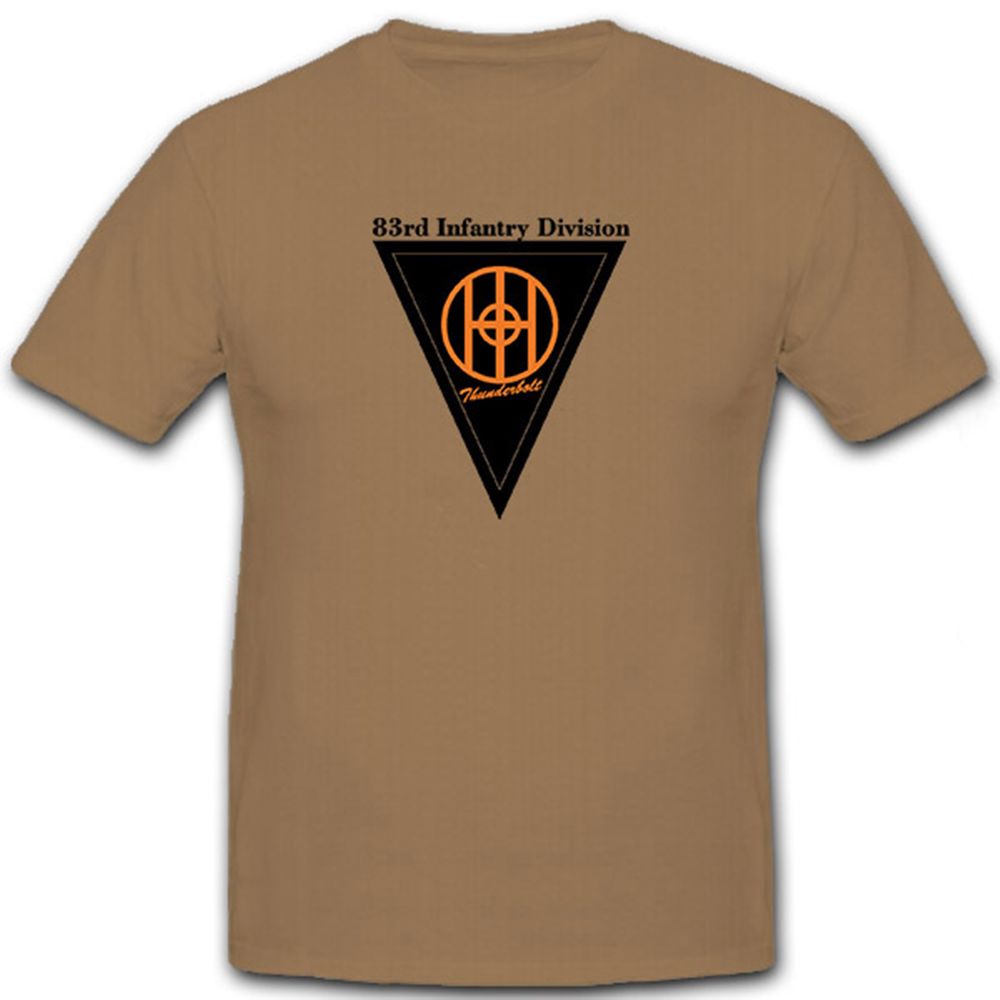 83th Infantry Division USA Thunderbolt - T Shirt #6733