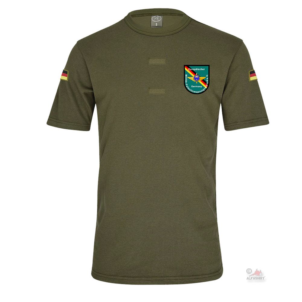BW Tropics EMFV European Military - Parachuting Association eV T-Shirt #38839