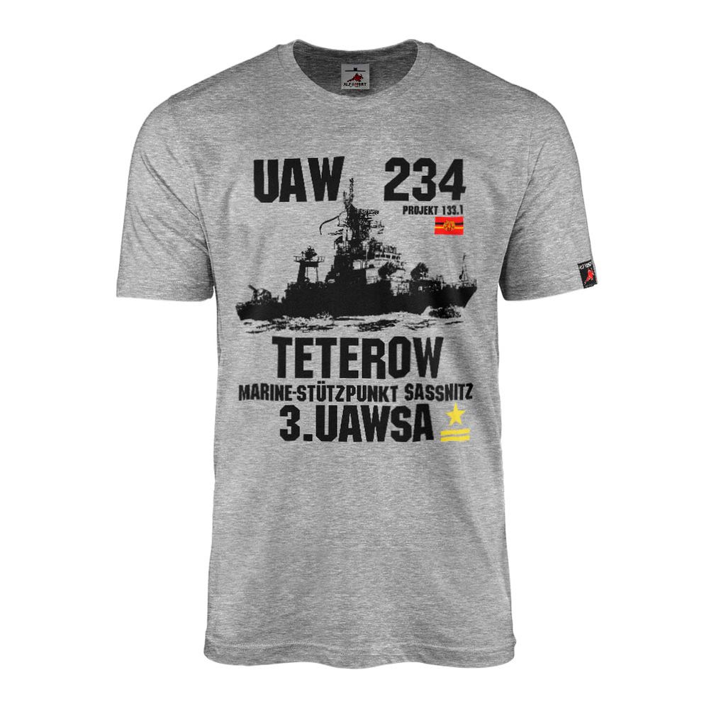 UAW 234 Teterow Projekt 133 1 Parchim-Klasse U-Jagdschiff Schiff T Shirt #30036