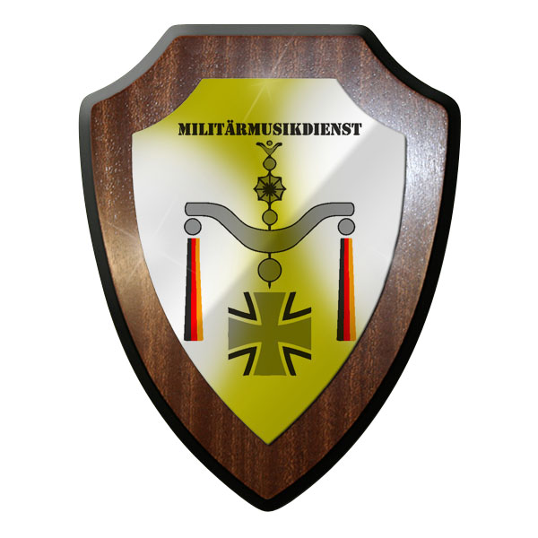 Wappenschild - Musikkorps Militärmusikdienst Militär Bw Abzeichen Emblem #8855