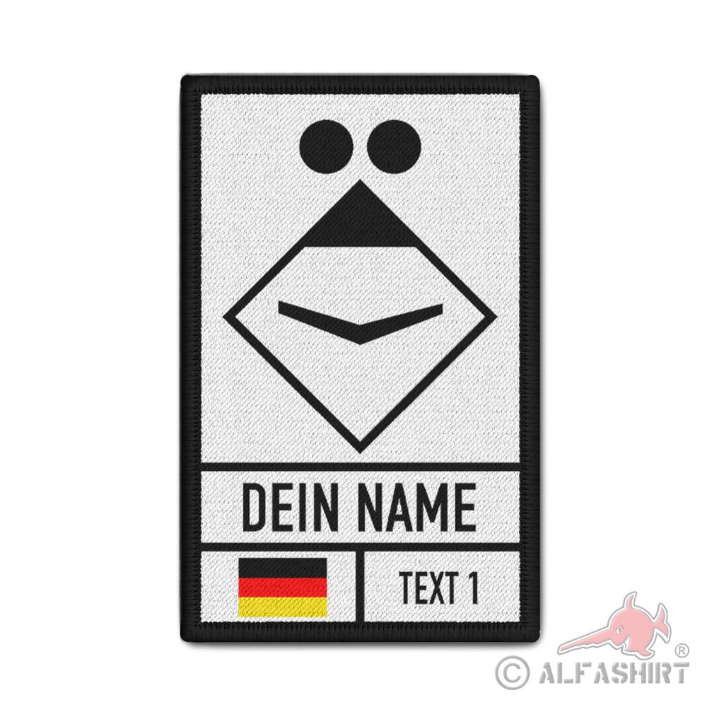 Patch Feuerwehr Drohnenführer Gruppenführer GrFü  Ärmelabzeichen#44639
