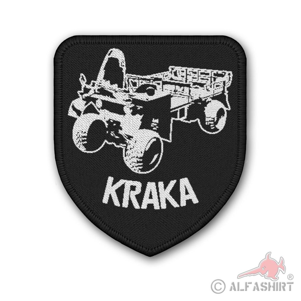 Patch / Aufnäher - Kraftkarren Fahrzeug Militär KRAKA Bundeswehr Bund Bw #12251