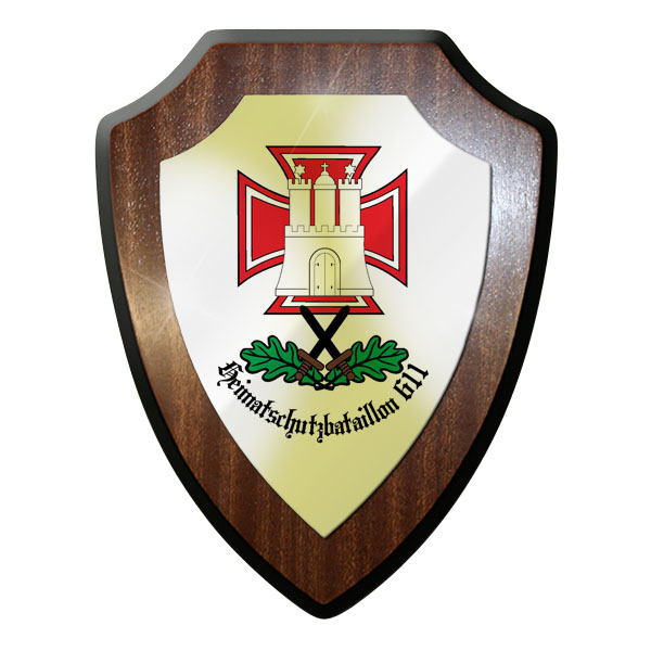 Wappenschild / Wandschild / Wappen - HschBtl 611 Heimatschutzbataillon 611#11990
