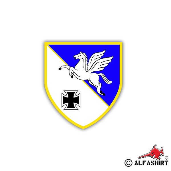 Sticker Medium transport helicopter regiment 25 Heli 7x5cm # A989