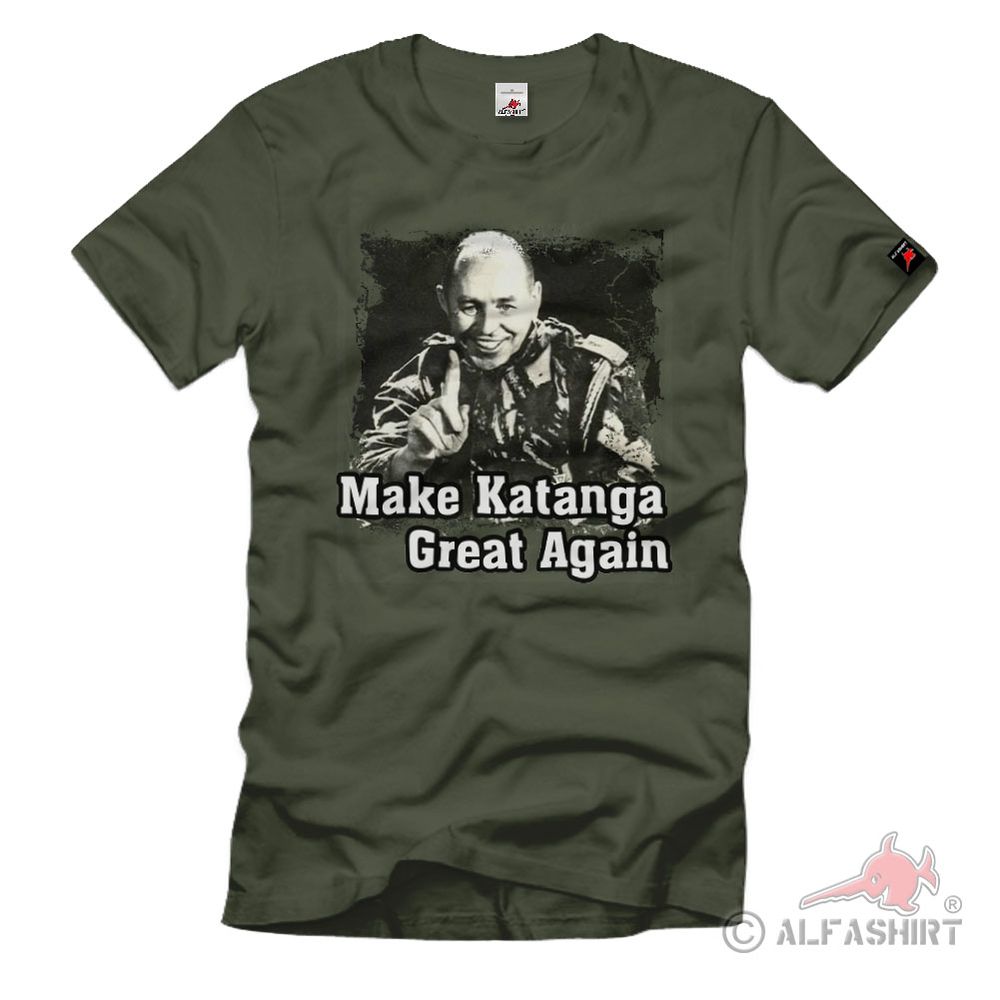Kongo Müller Mercenary Make Katanga Great Again Africa 60s T-Shirt#39483