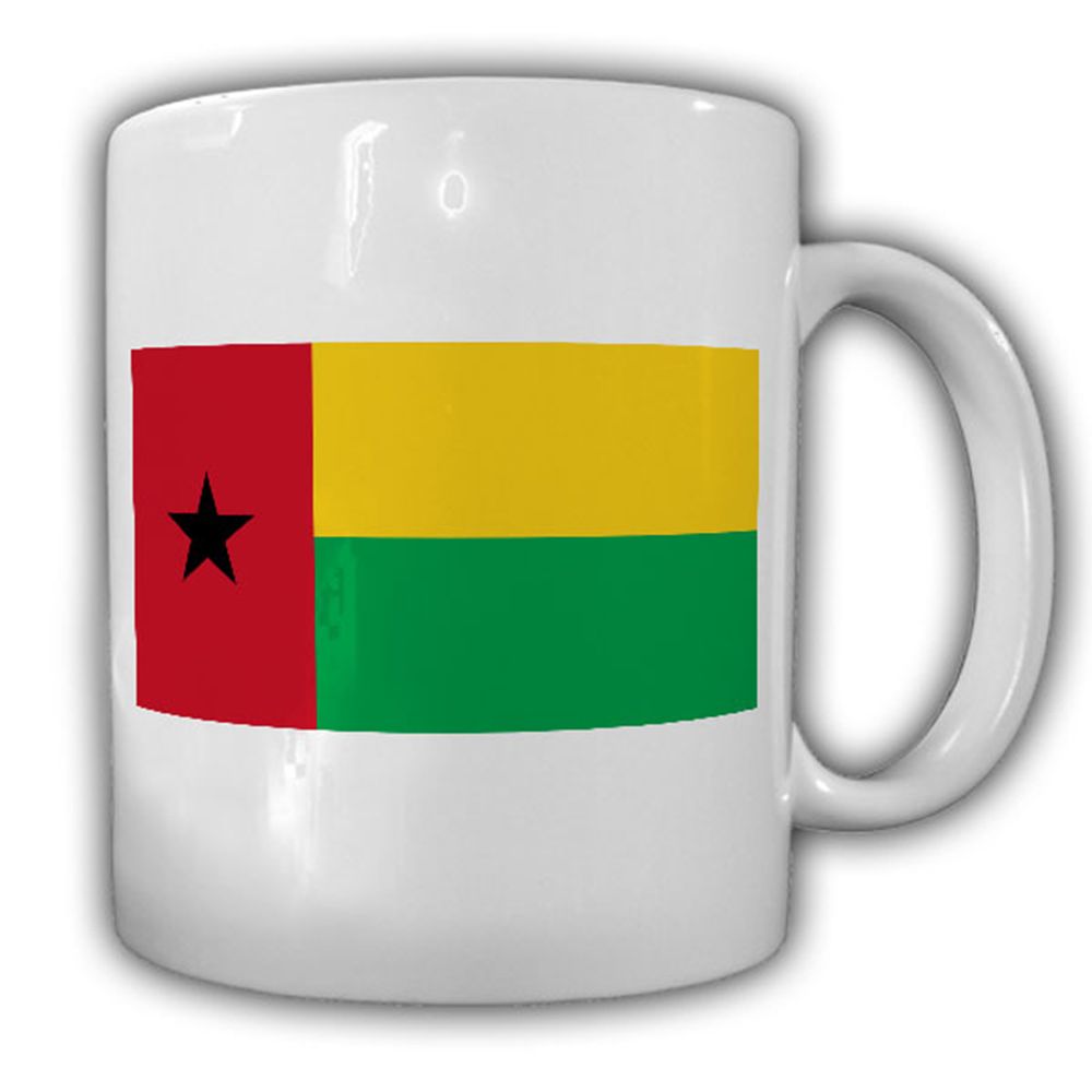 Guinea-Bissau Flag_ Flag Flag República da Guiné-Bissau Coffee Mug # 13496