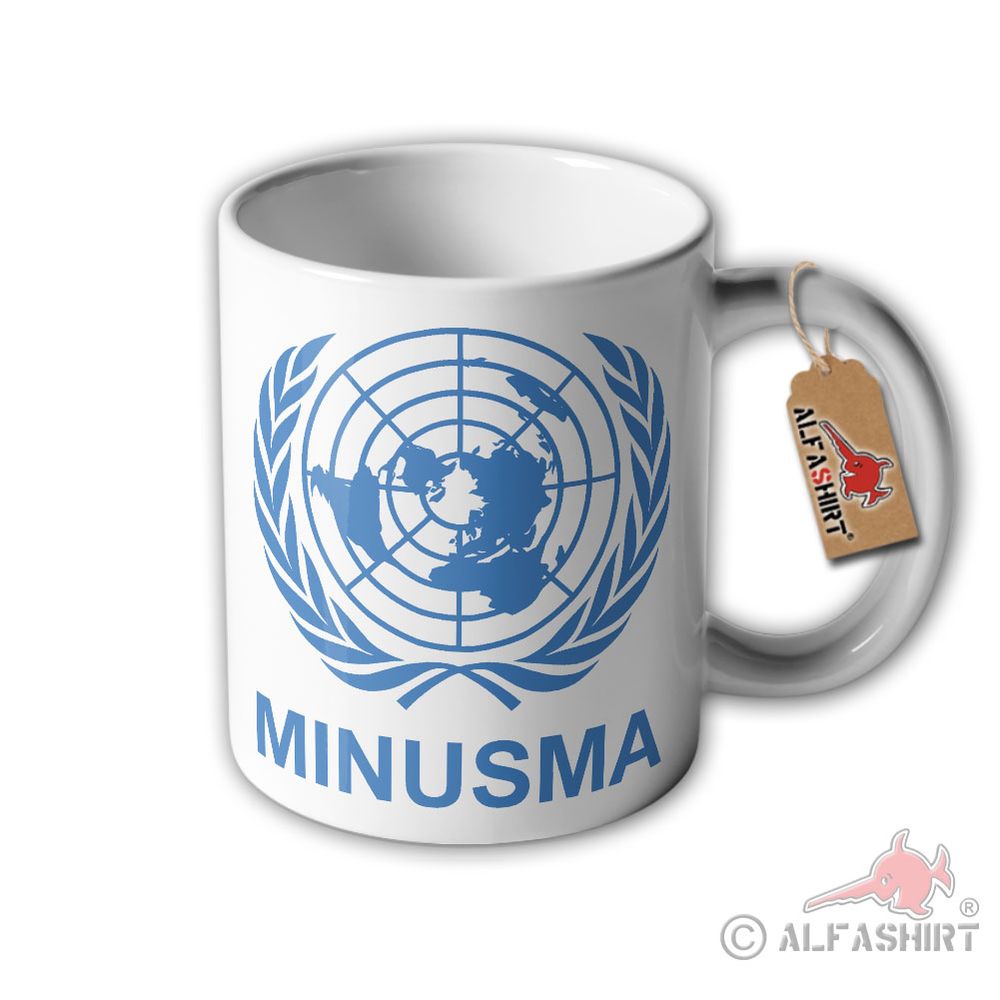 Tasse UN Minusma Veteran UNO Mali Gao Vereinte Nationen BW Afrika #32174