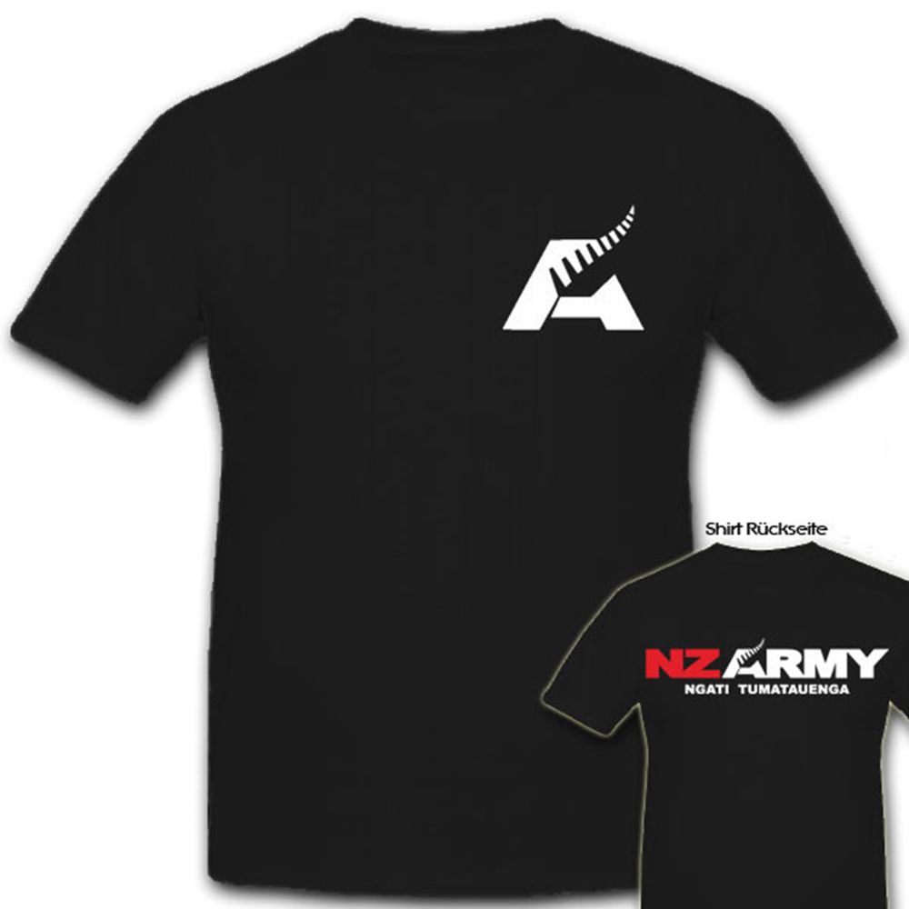 Nz Army Neuseeland Militär Wappen Abzeichen Emblem- T Shirt #6408