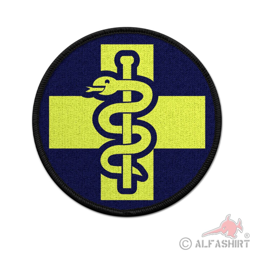 Patch Sanitäter Ersthelfer Neon Rettungsdienst San Arzt Ärztin Pfleger #38101
