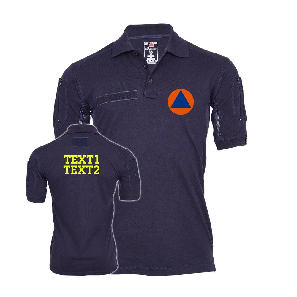 Tactical polo shirt personalized KatS disaster relief #46877