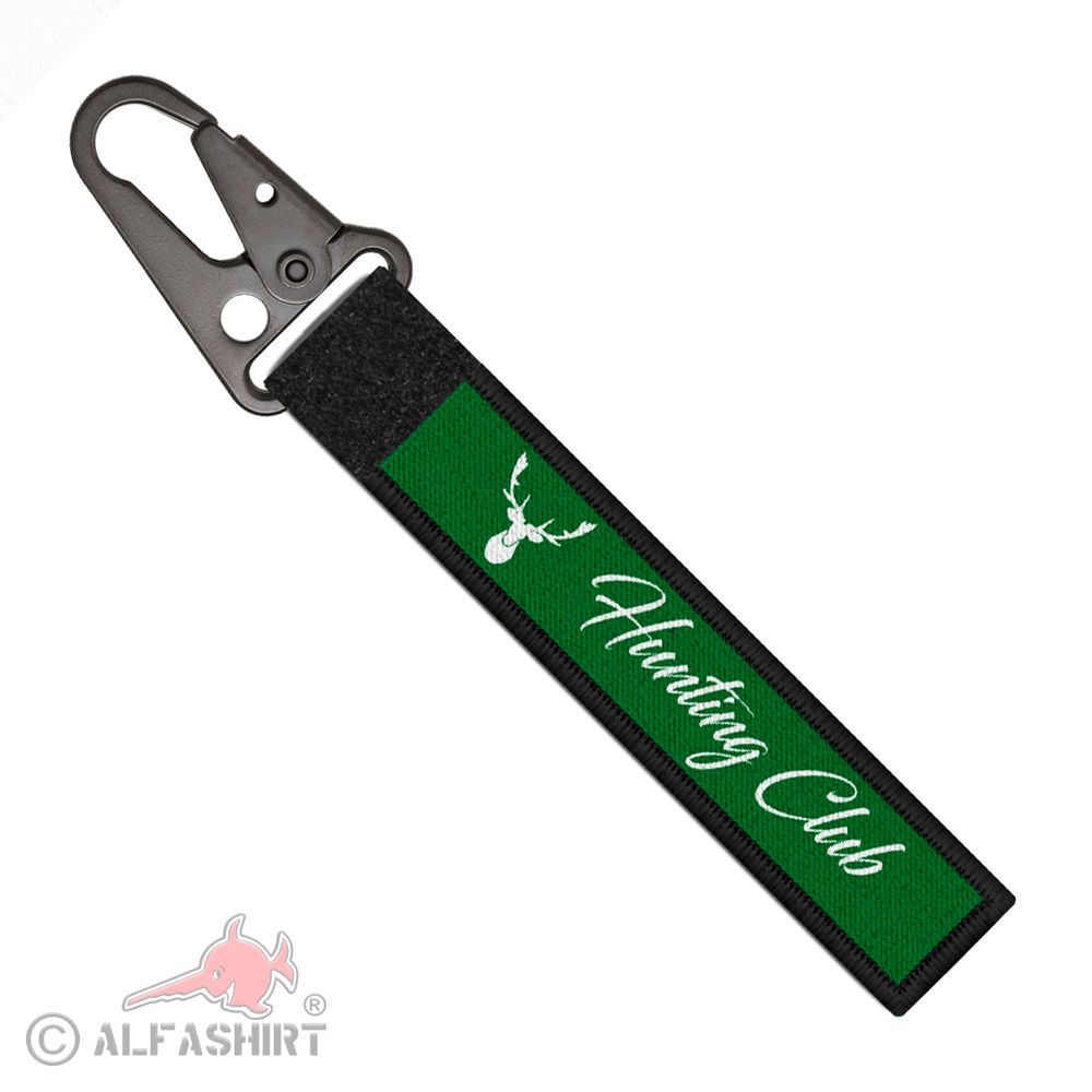 Tactical Schlüsselanhänger Hunting Club Verein Jagd Schießen Wild #38031