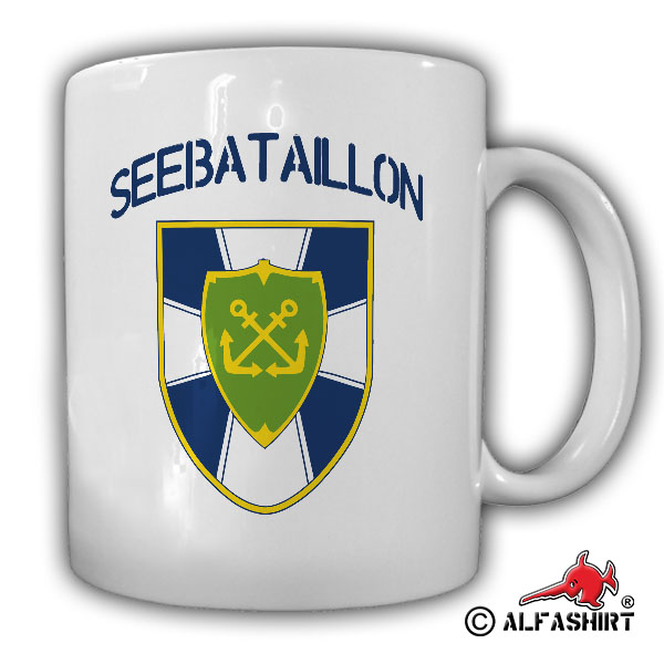Seebataillon SeeBtl Marine Wappen BW Marinestützpunkt Eckernförde Tasse #15343