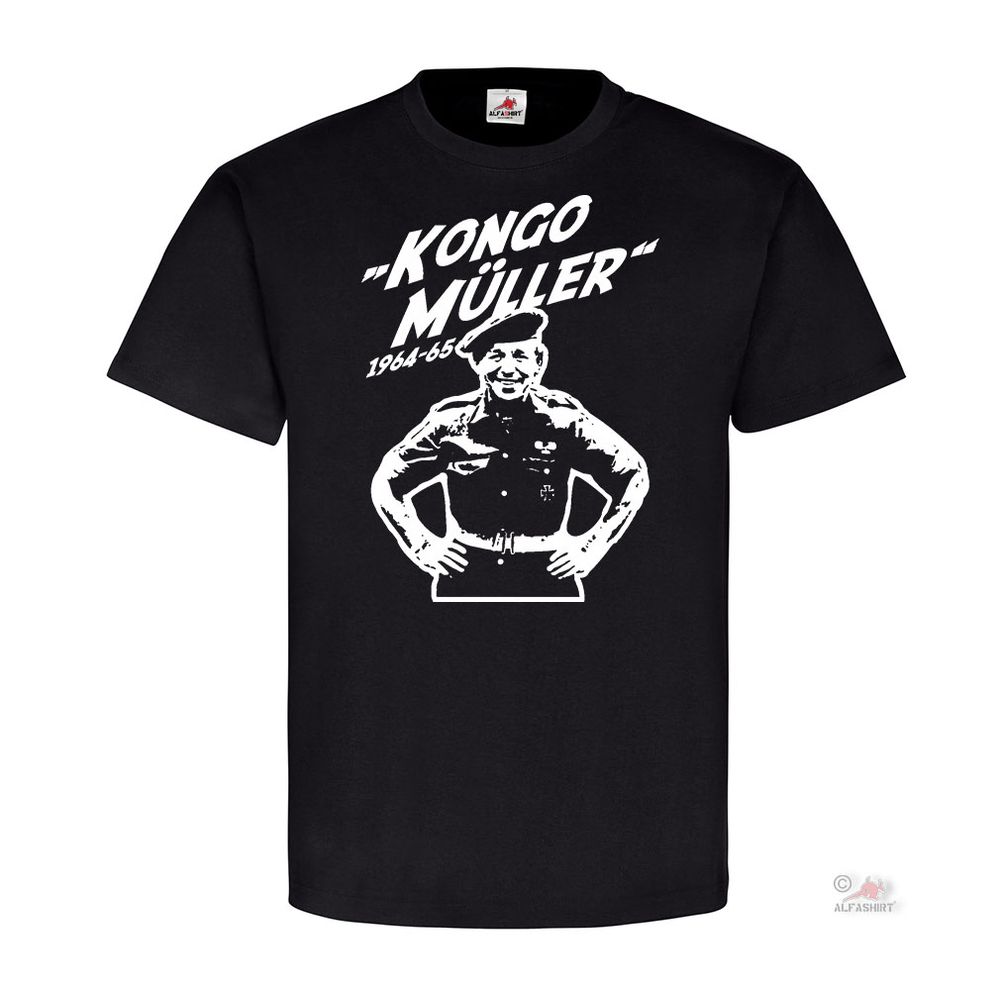 Kongo Müller 1964-65 Siegfried Kult 60er Jahre Der lachende Mann T Shirt #18310