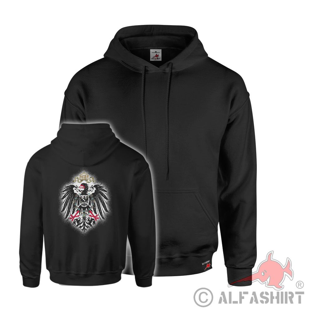 Hoodie Preußen Preussen Adler Friedrich der Große #43737