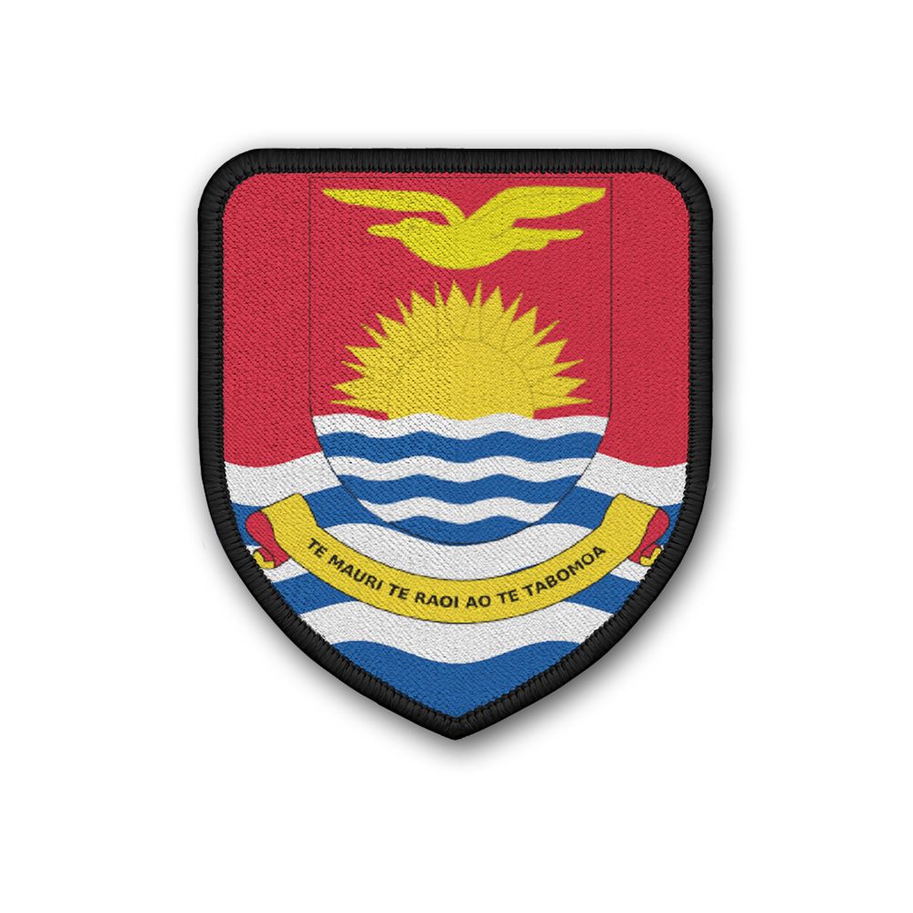 Patch Flag of Kiribati Flagge Zeichen Wappen Landesflagge Aufnäher #21338