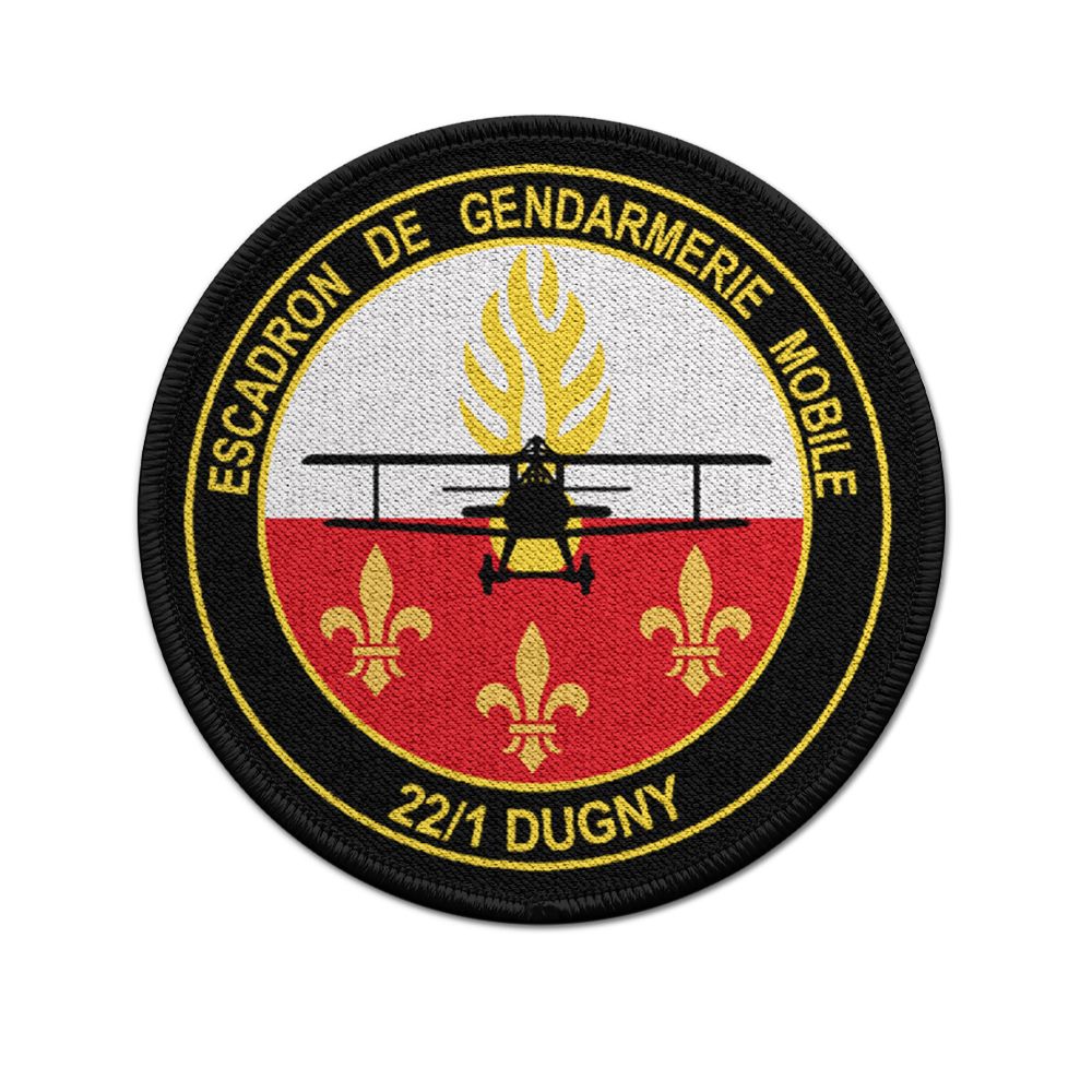 Patch Escadron de Gendarmerie Mobile 22-1 de Dugny Frankreich Geschwader #33918