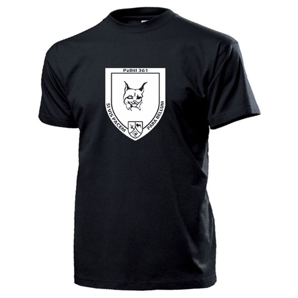 Panzerbataillon 361 PzBtl Külsheim Bundeswehr BW Wappen - T Shirt #14044