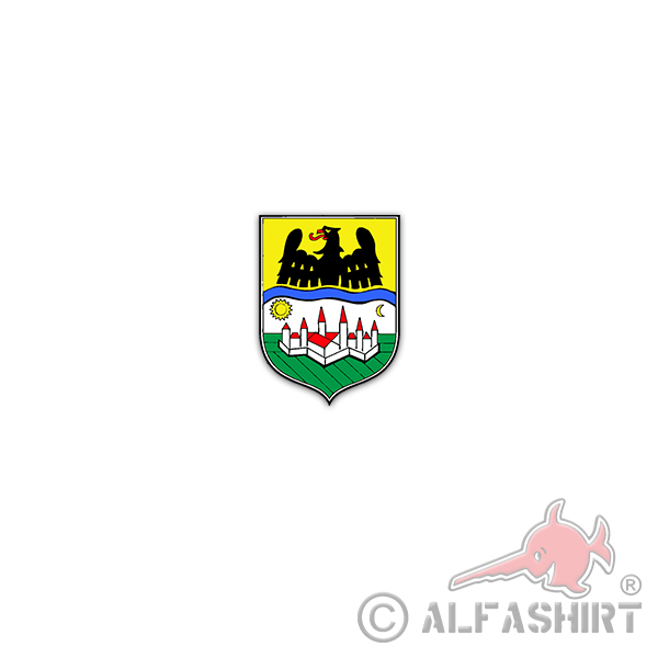 Aufkleber/Sticker Donauschwaben Donaudeutsche Länder Ungarn Austria 5x7cm A3162