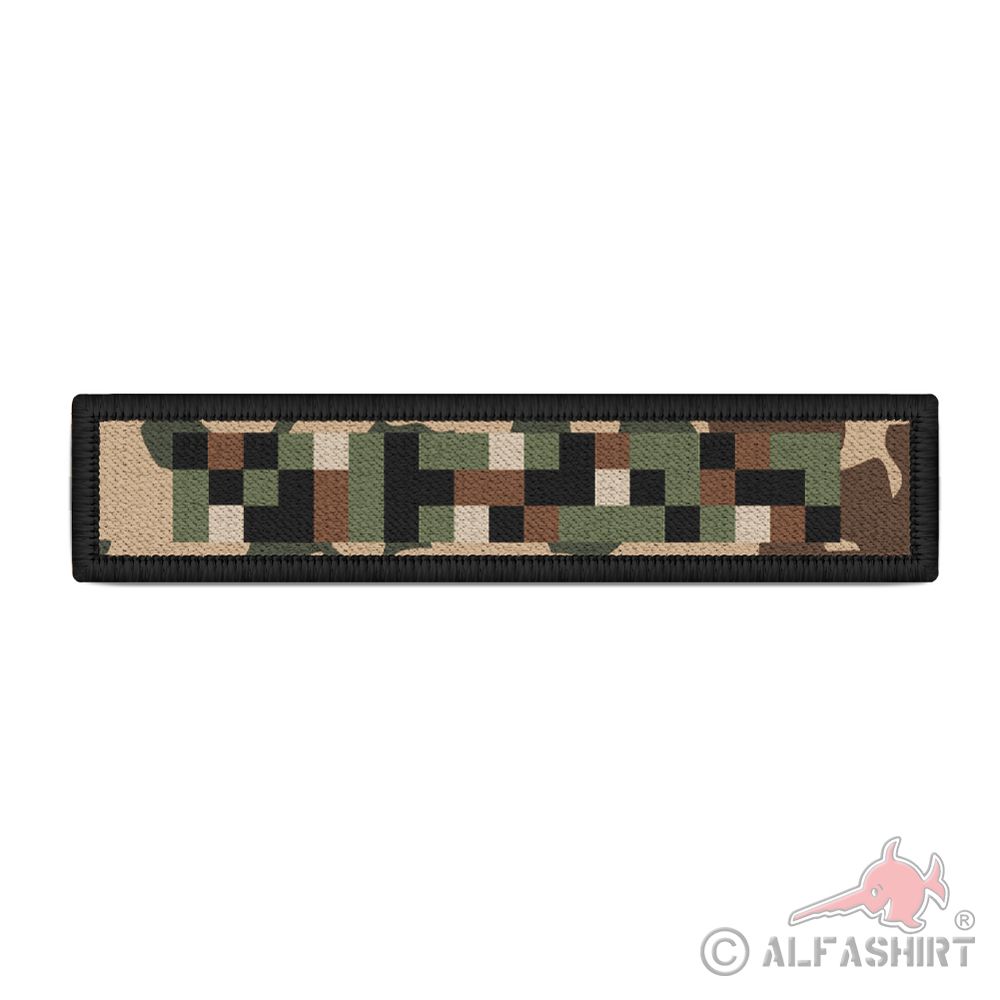 Name stripe patch pixel desert camo tropics ISAF Bundeswehr abroad # 37004